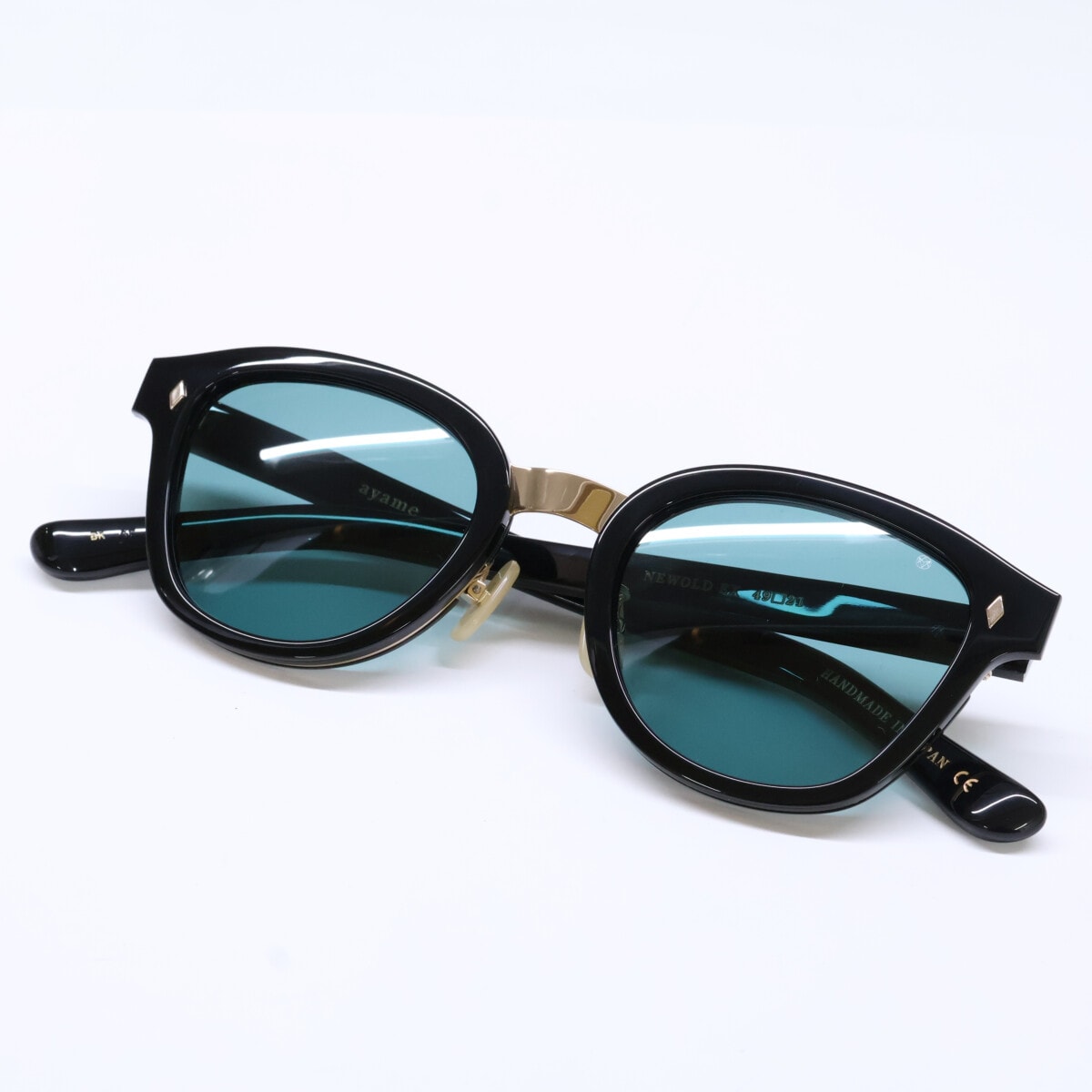 アヤメ 【美品】NEWOLD EX BK ニューオールドイーエックス コンビ ボストンシェイプ 49□21