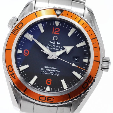 オメガ シーマスター プラネットオーシャン 600M メンズ 【中古】