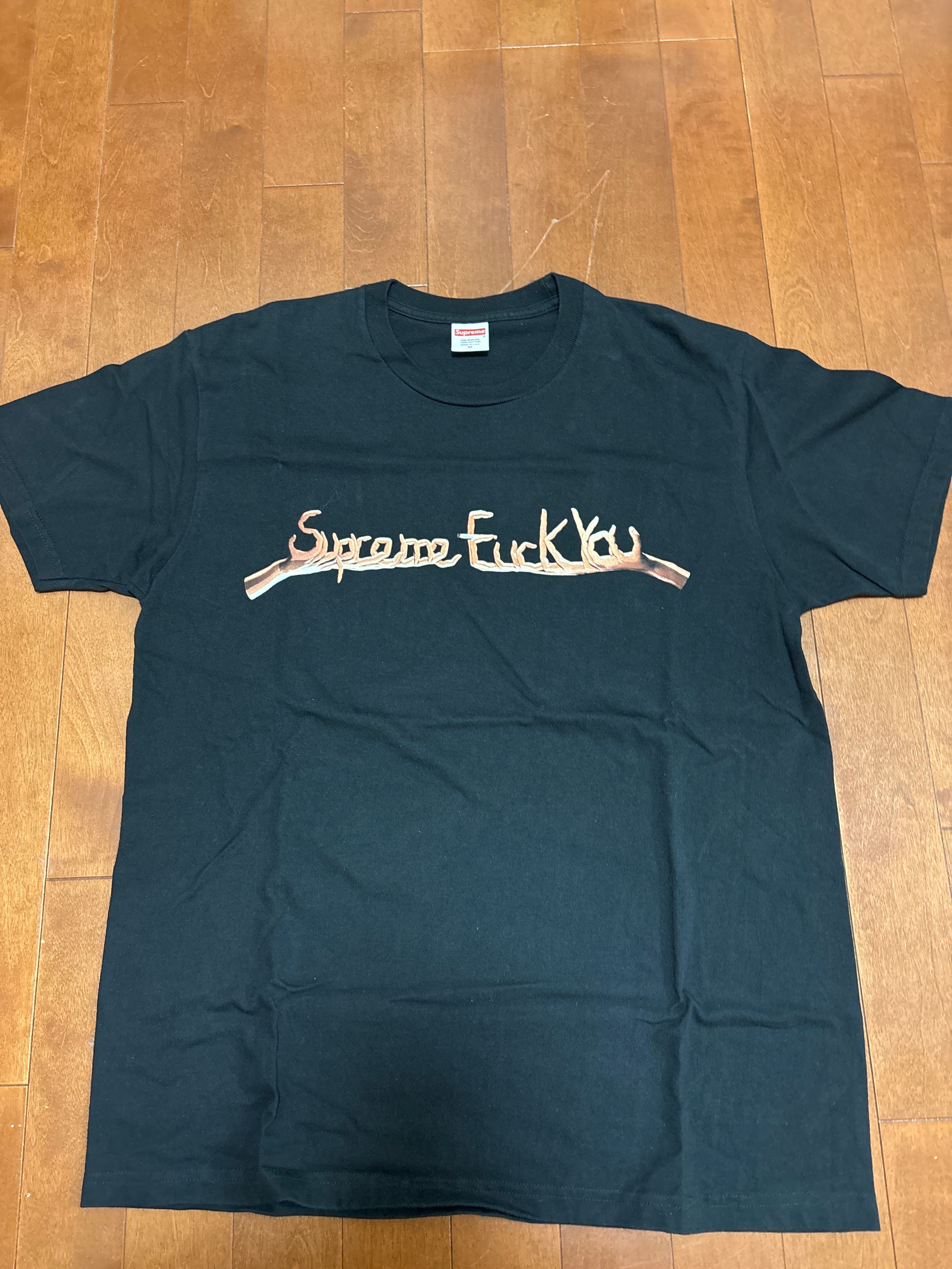 Supreme Fuck You Tee "Black"