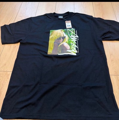 Stussy Laura Tee "Black"