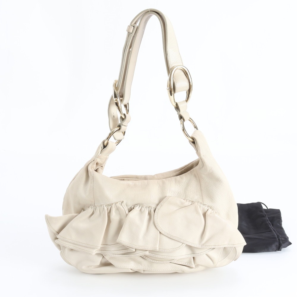 ■美品 イヴ サンローラン リヴゴーシュ ナジャショルダーバッグ