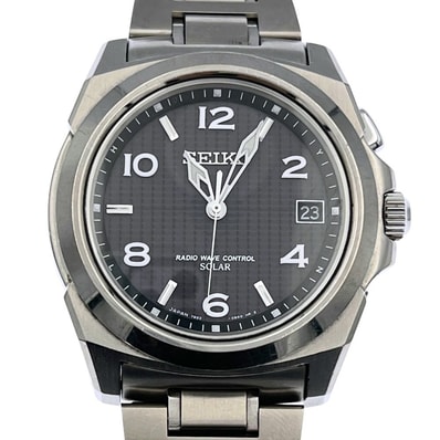 SEIKO セイコー 7B22-0AP0 BRIGHTZ ブライツ ソーラー電波時計 メンズ 腕時計 C1435