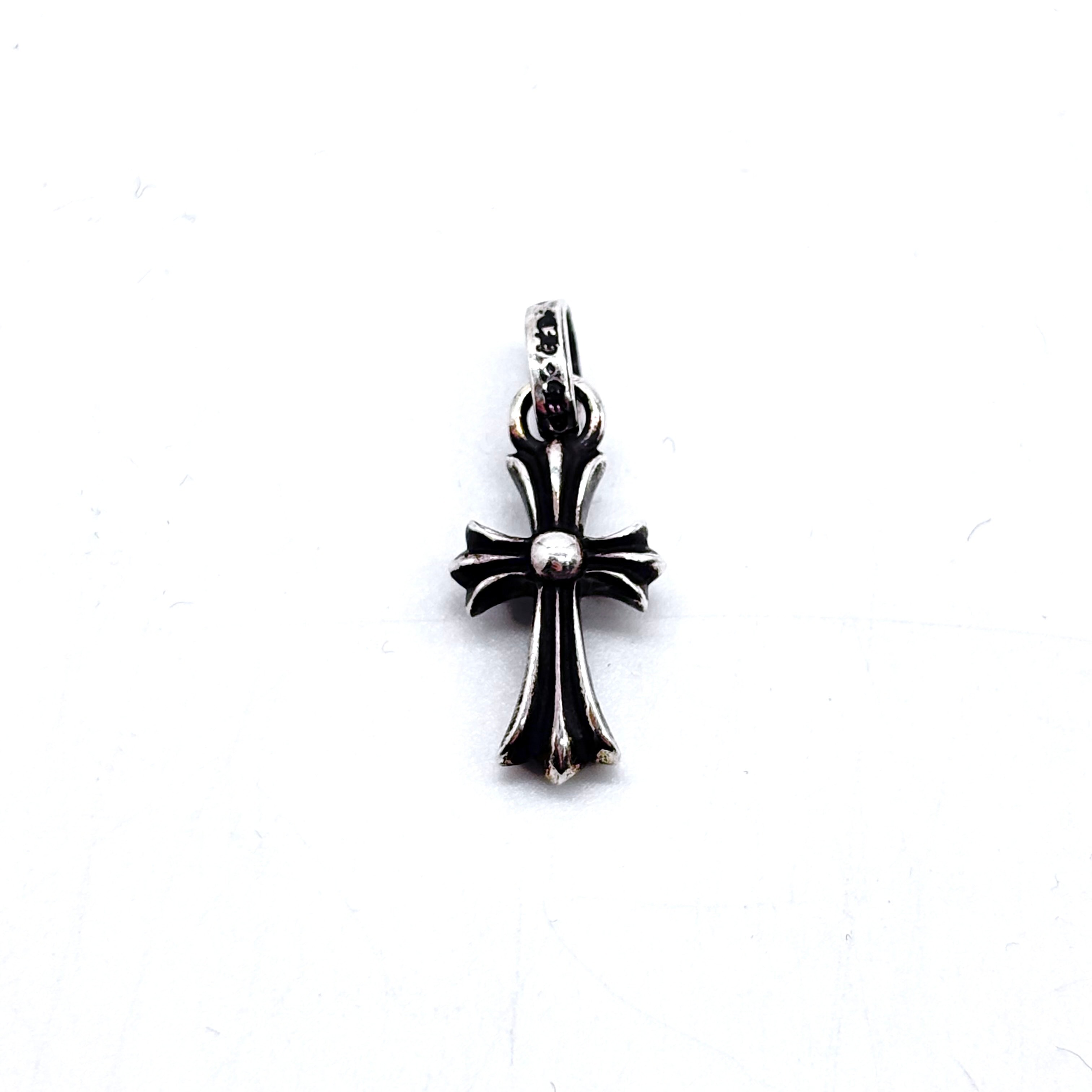 Chrome Hearts CH Cross Baby Fat Charm "Silver"