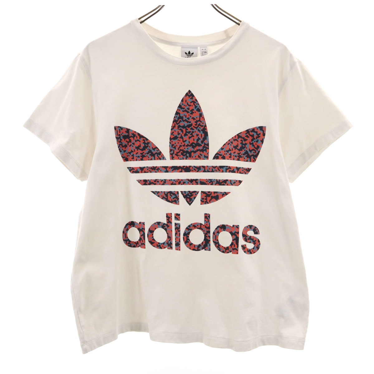 adidas Originals アディダスオリジナルス トレフォイルロゴ 半袖 Tシャツ L オフホワイト