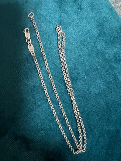 Chrome Hearts NECKCHAIN R "Silver"