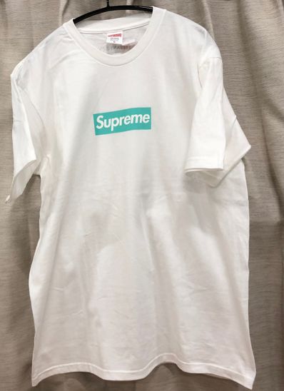 Supreme / Tiffany & Co. Box Logo Tee "White"
