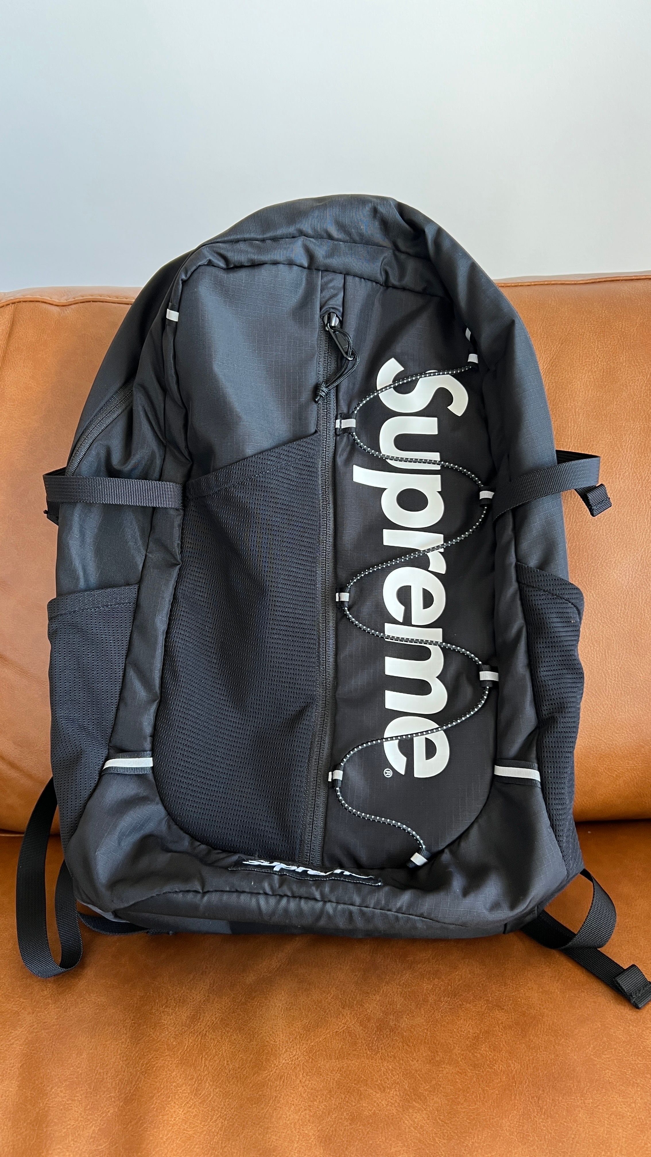 Supreme 2017SS Backpack "Black"