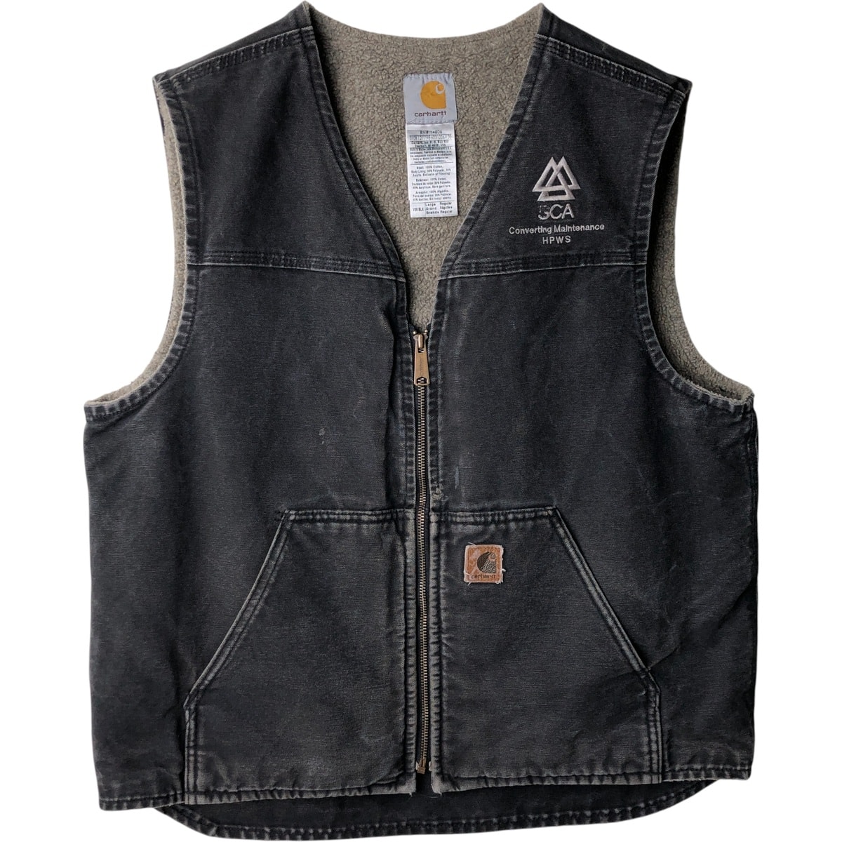 古着 00年代 カーハート Carhartt アドバタイジング ダックベスト メンズL相当/eaa615793