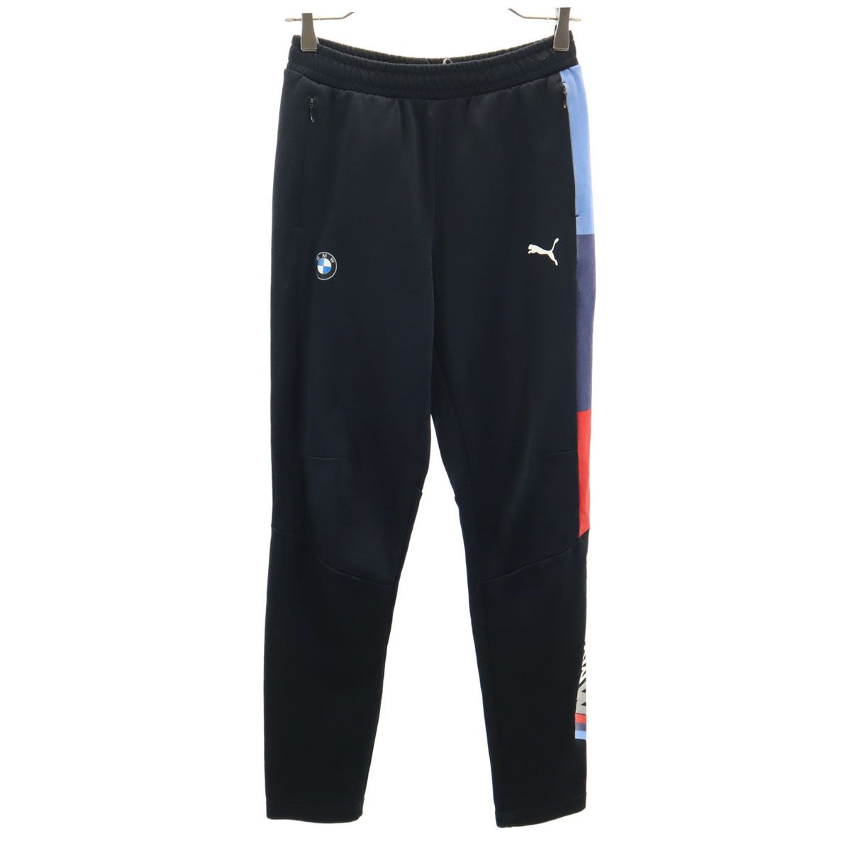 PUMA プーマ BMW M Motorsport ビーエムダブリュー コラボ トラックパンツ XS ブラック ジャージ