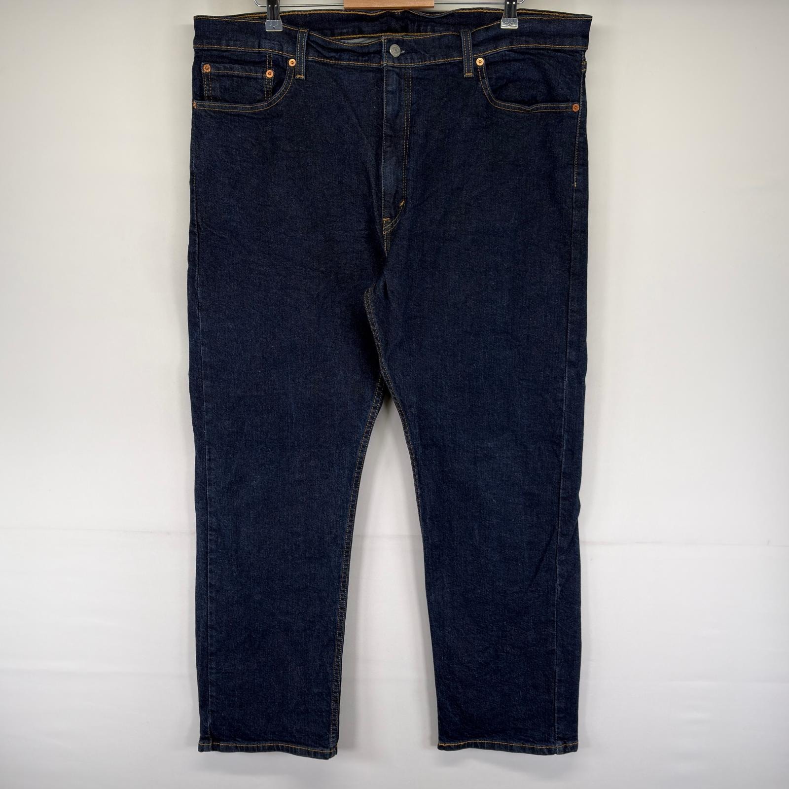 古着 リーバイス Levi's デニム パンツ 505 インディゴブルー ストレート ジーパン ジーンズ ジッパーフライ W40 L30  ブルー系 メンズ