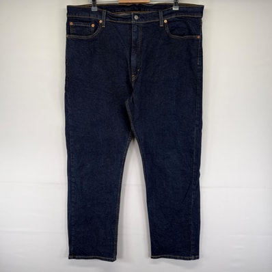 古着 リーバイス Levi's デニム パンツ 505 インディゴブルー ストレート ジーパン ジーンズ ジッパーフライ W40 L30 ブルー系 メンズ