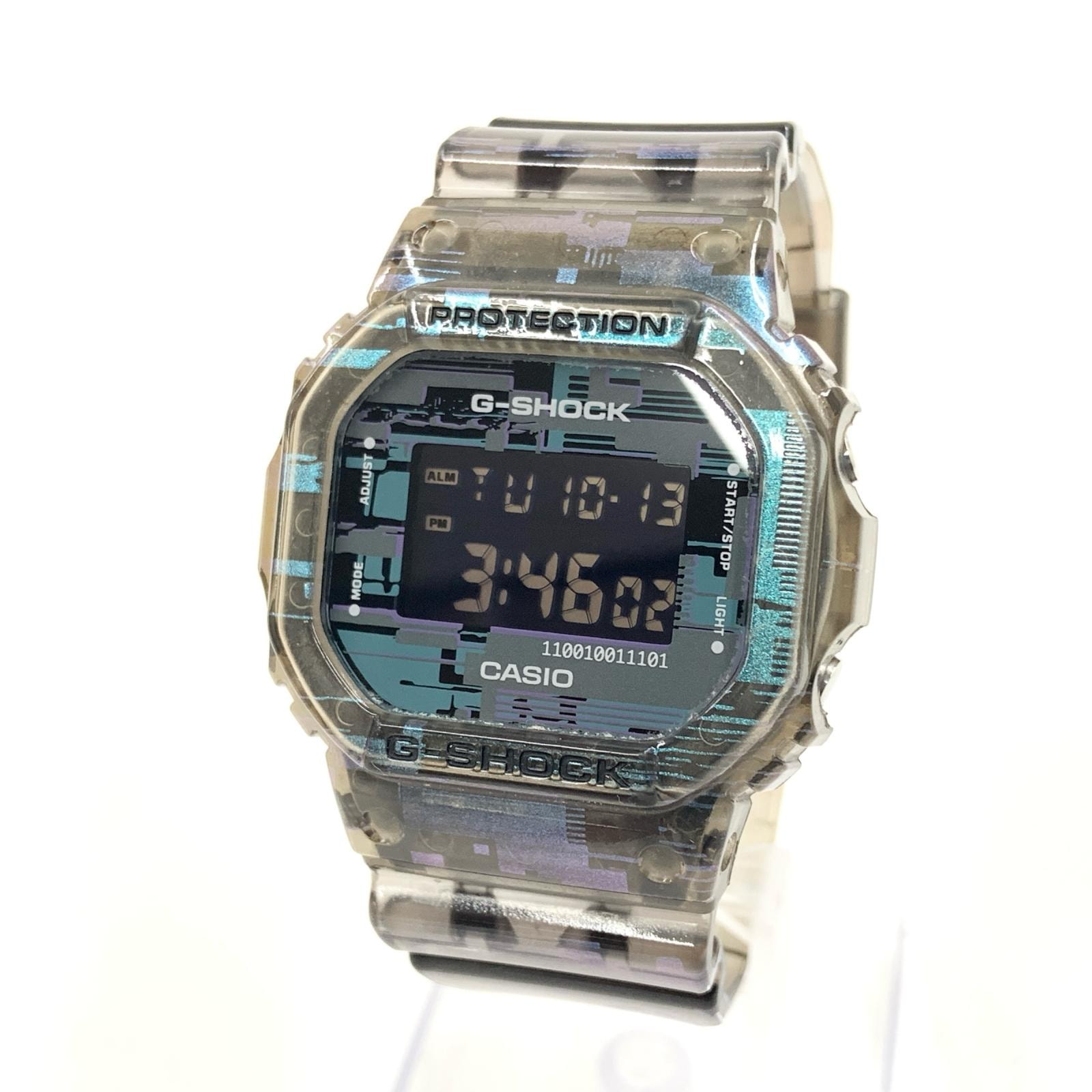 CASIO カシオ Digital Glitch G-SHOCK ジーショック 腕時計 DW-5600NN-1JF グレー