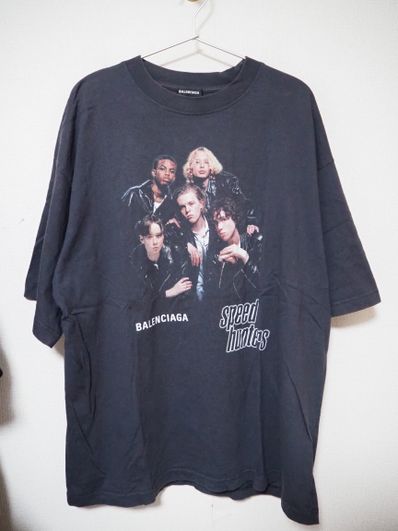 BALENCIAGA Speed Hunters Print T-Shirt "Black"