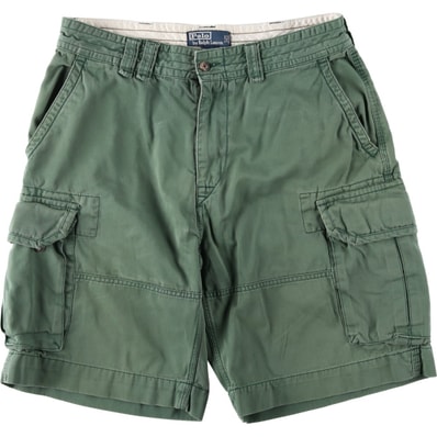 古着 ラルフローレン Ralph Lauren POLO by Ralph Lauren カーゴショーツ ハーフパンツ メンズw35相当/eaa658755