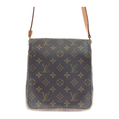 〇〇LOUIS VUITTON ルイヴィトン モノグラム ミュゼット サルサ ショート ショルダーバッグ M51258 ブラウン