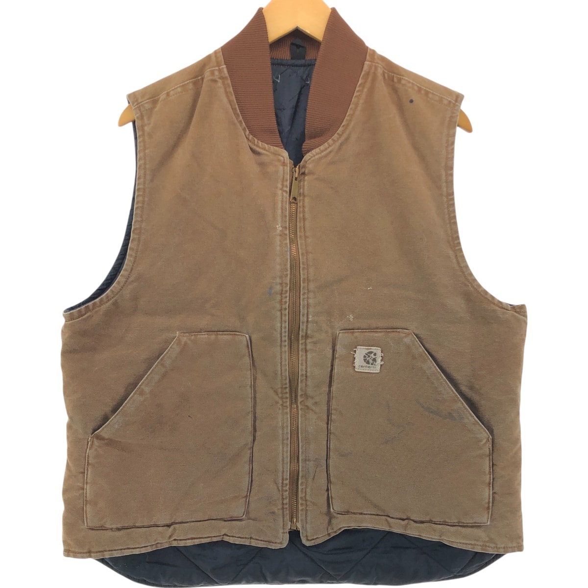古着 90年代 カーハート Carhartt クラシックベスト ダックベスト メンズXL相当 ヴィンテージ/evb029027