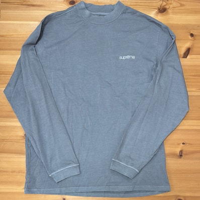 Supreme Mock Neck L/S Top "Grey"