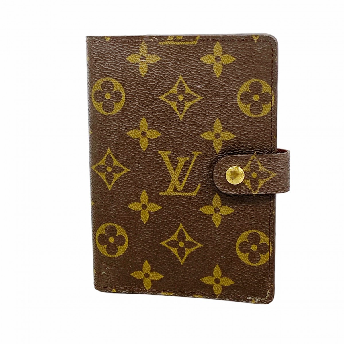 【6dd4758】ルイヴィトン 手帳カバー モノグラム アジェンダPM R20005 ブラウン【中古】メンズ レディース ユニセックス