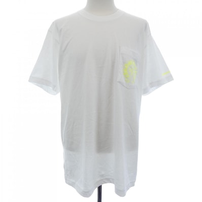 Chrome Hearts Neon Yellow Horseshoe S/S T-Shirt "White"