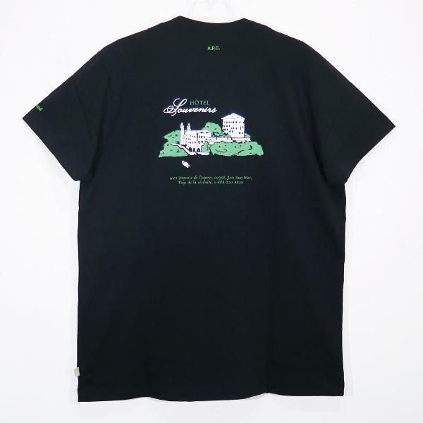 ジョウンド x アーペーセー ホテル Tシャツ "ブラック"