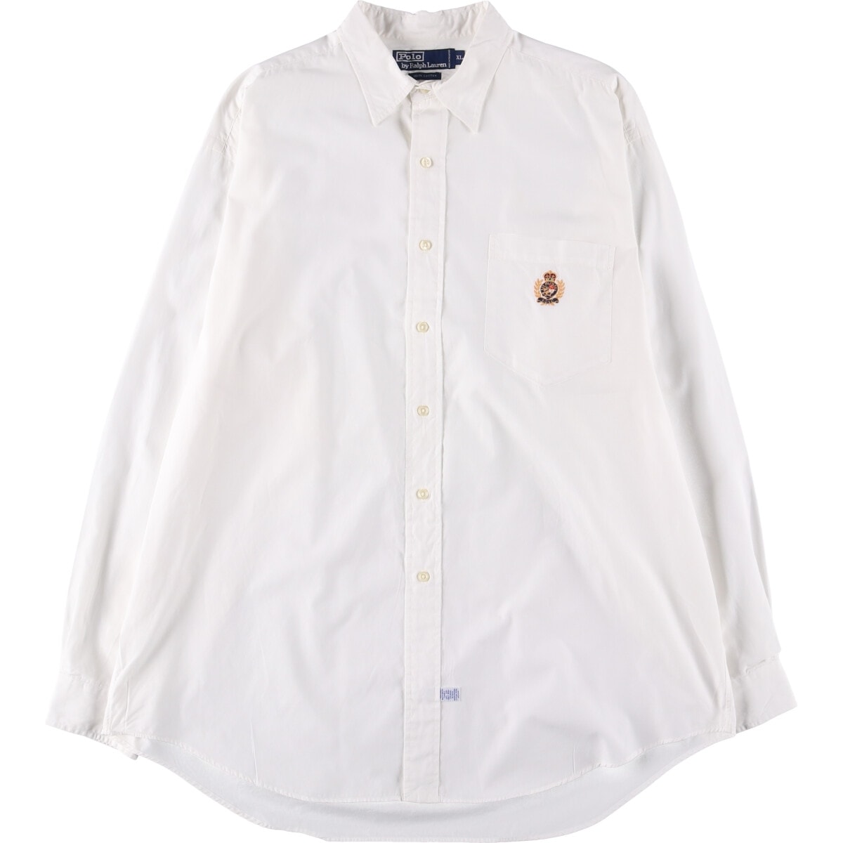 古着 ラルフローレン Ralph Lauren POLO by Ralph Lauren 長袖 コットンシャツ メンズXL相当 ヴィンテージ/eaa534367