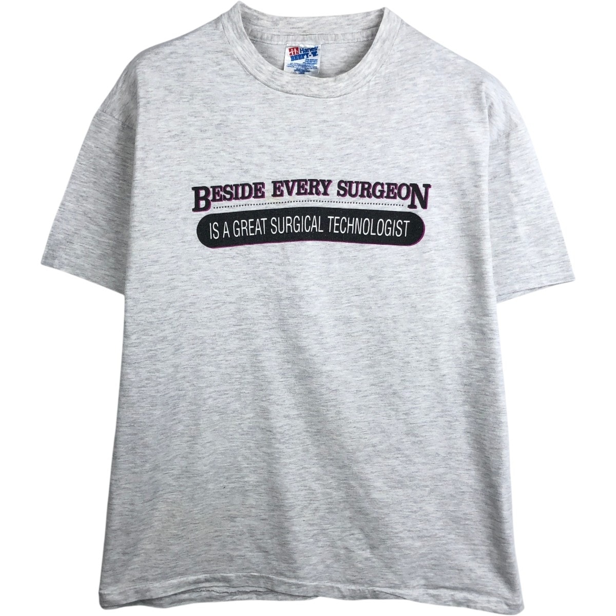 古着 90年代 ヘインズ Hanes BEEFY-T プリントTシャツ USA製 メンズL相当 ヴィンテージ/eaa669925