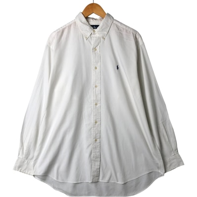 古着 ラルフローレン Ralph Lauren YARMOUTH 長袖 ボタンダウンシャツ メンズL相当/eaa549347