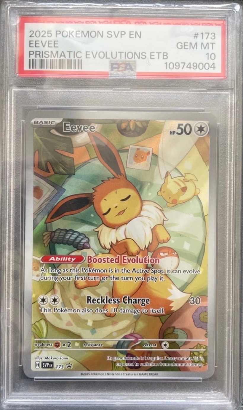 PSA10】イーブイ P [SVP EN 173]【英語版】(スカーレット&バイオレット