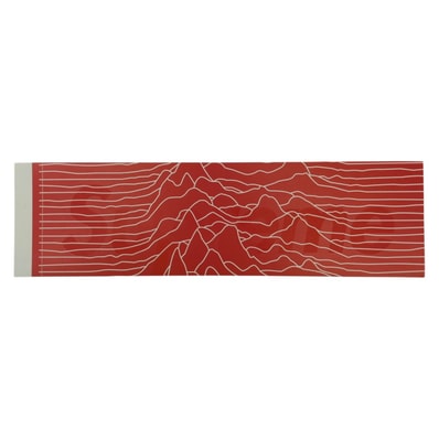 新品未使用 Supreme シュプリーム Peter Saville×Supreme Joy Division Box Logo Sticker レッド ビニール その他小物 604769 【中古】