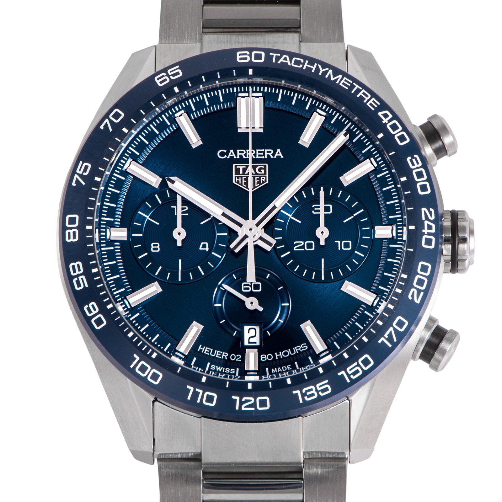 【新品】TAG HEUER タグホイヤー カレラ クロノグラフ CBN2A1A.BA0643 保証書2026年 ステンレススチール【中古】