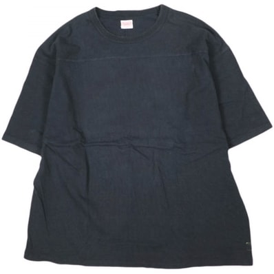 Healthknit x the Apartment ヘルスニット ジ アパートメント 別注 Special Order S/S HEAVY FOOTBALL JERSEY フットボールTシャツ XL NAVY 半袖 トップス bt1073