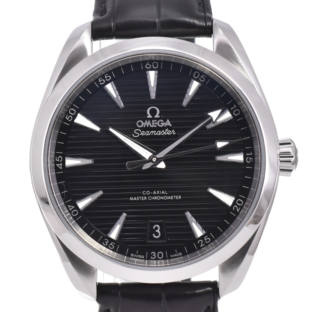 オメガ OMEGA 220.13.41.21.01.001 シーマスター アクアテラ CO-AXIAL 自動巻き メンズ 美品 箱・保証書付き L#145324