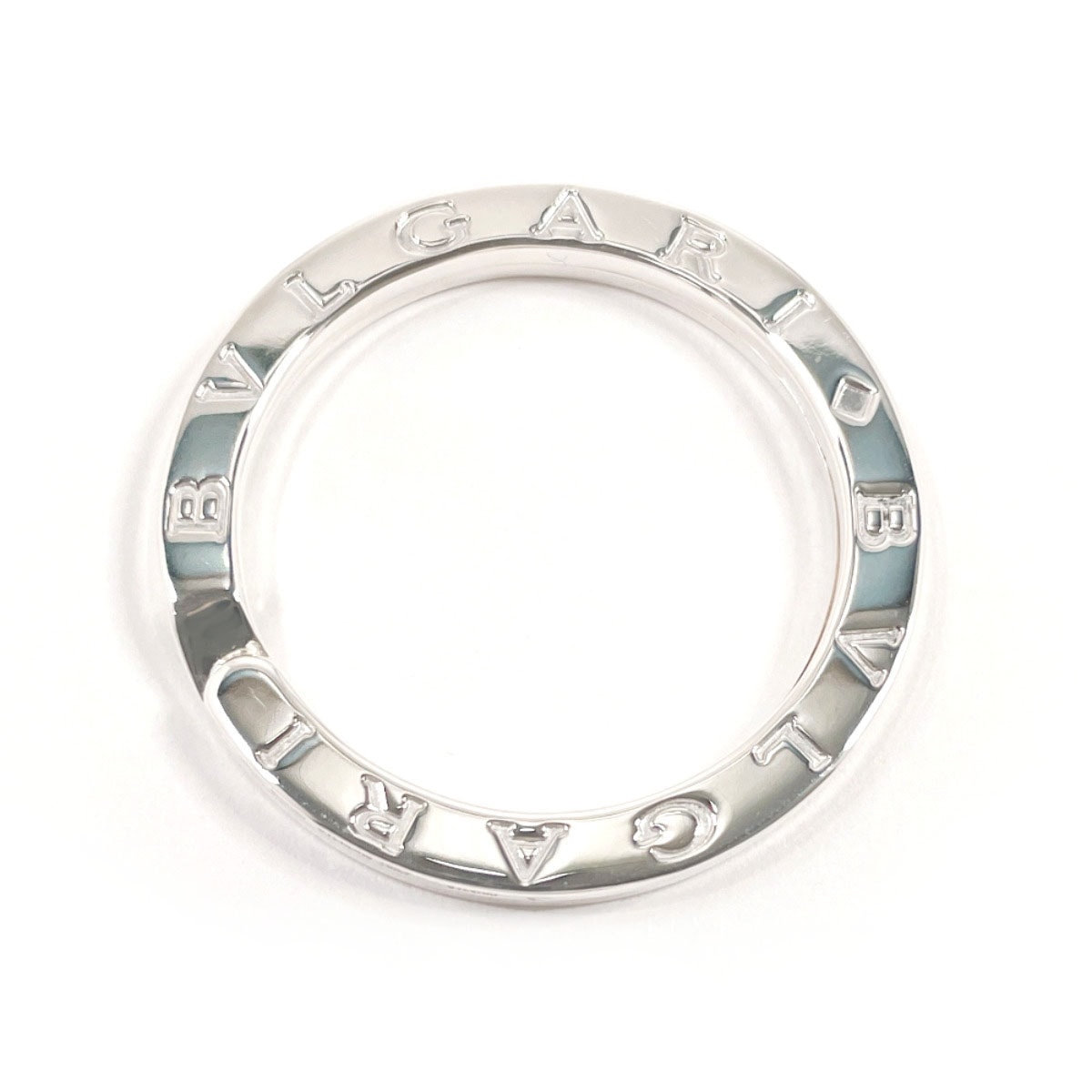 ブルガリ キーホルダー キーリング   シルバー