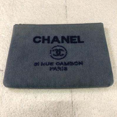CHANEL Deauville Clutch Bag