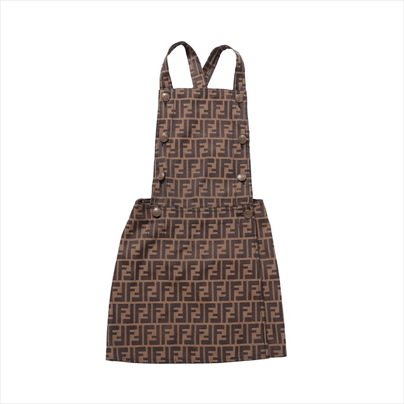 フェンディ FENDI ズッカ Size:38 サロペット スカート サロペット【中古】