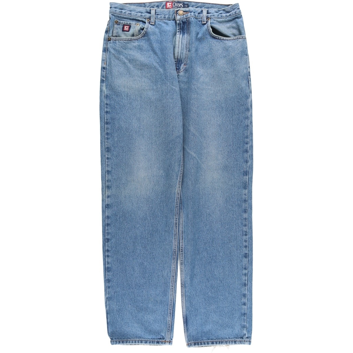 古着 ラルフローレン Ralph Lauren CHAPS チャップス テーパードデニムパンツ メンズw34相当/eaa617026