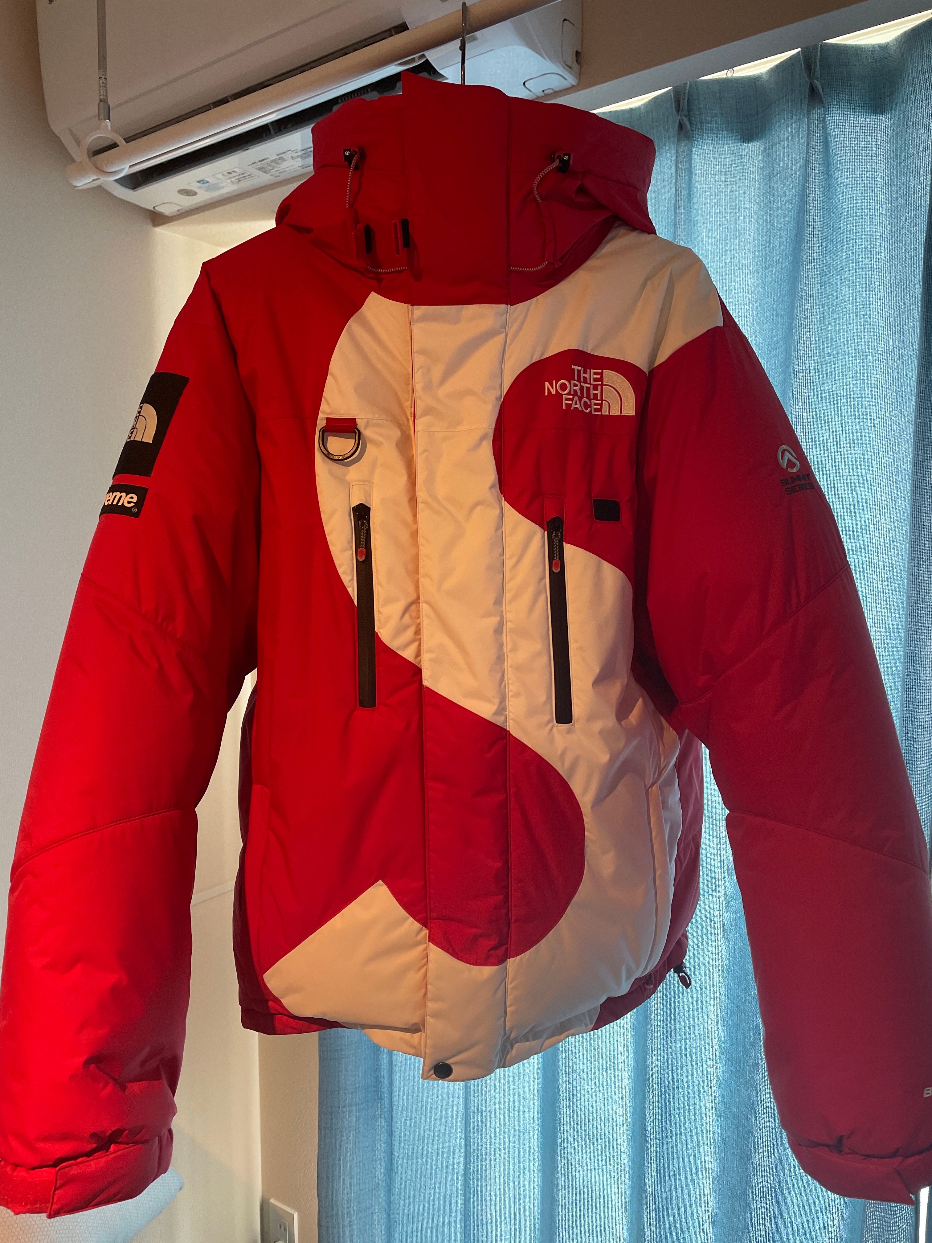 Supreme x The North Face Summit Series S Logo Himalayan Parka "Red"
