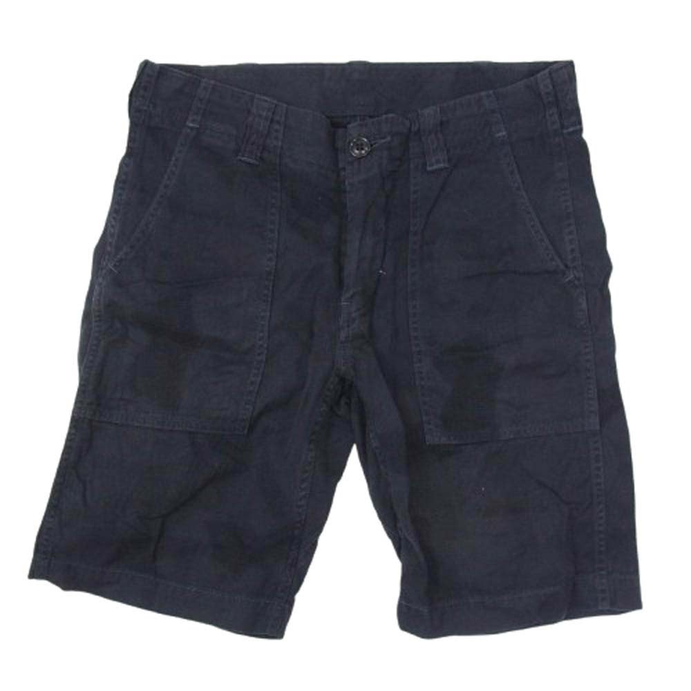 nanamica ナナミカ ショートパンツ SUDS443 ベイカー ショーツ ネイビー系 30【中古】