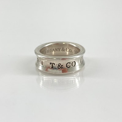 TIFFANY&Co.(ティファニー) 1837ナローリング Ag925 #10号 リング・指輪 7.4g シルバー