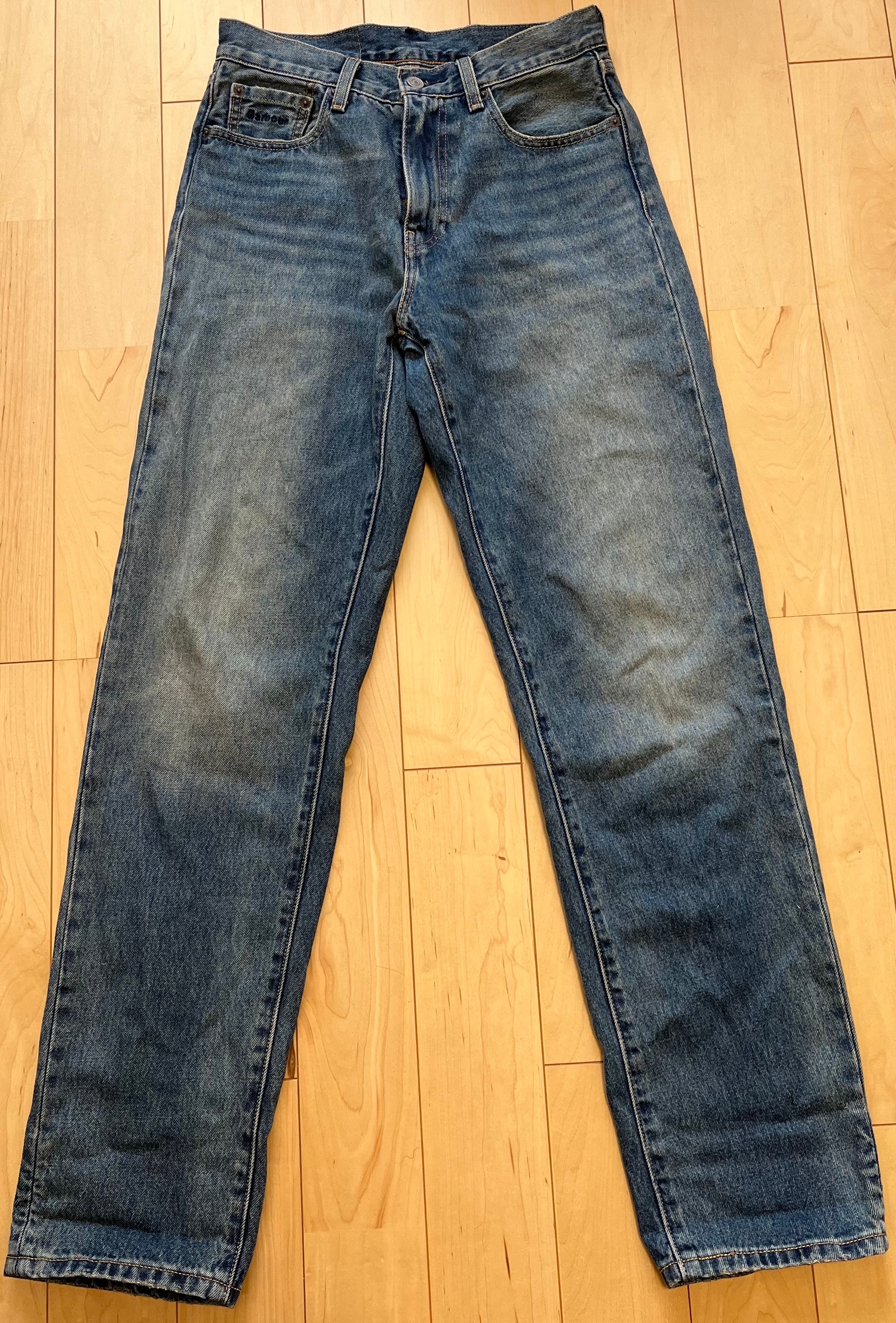 LEVI'S x Barbour 568 Loose Fit Jean "Washed Indigo"