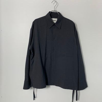 Jil Sander Fine Wool Ripstop Blouson "Black"