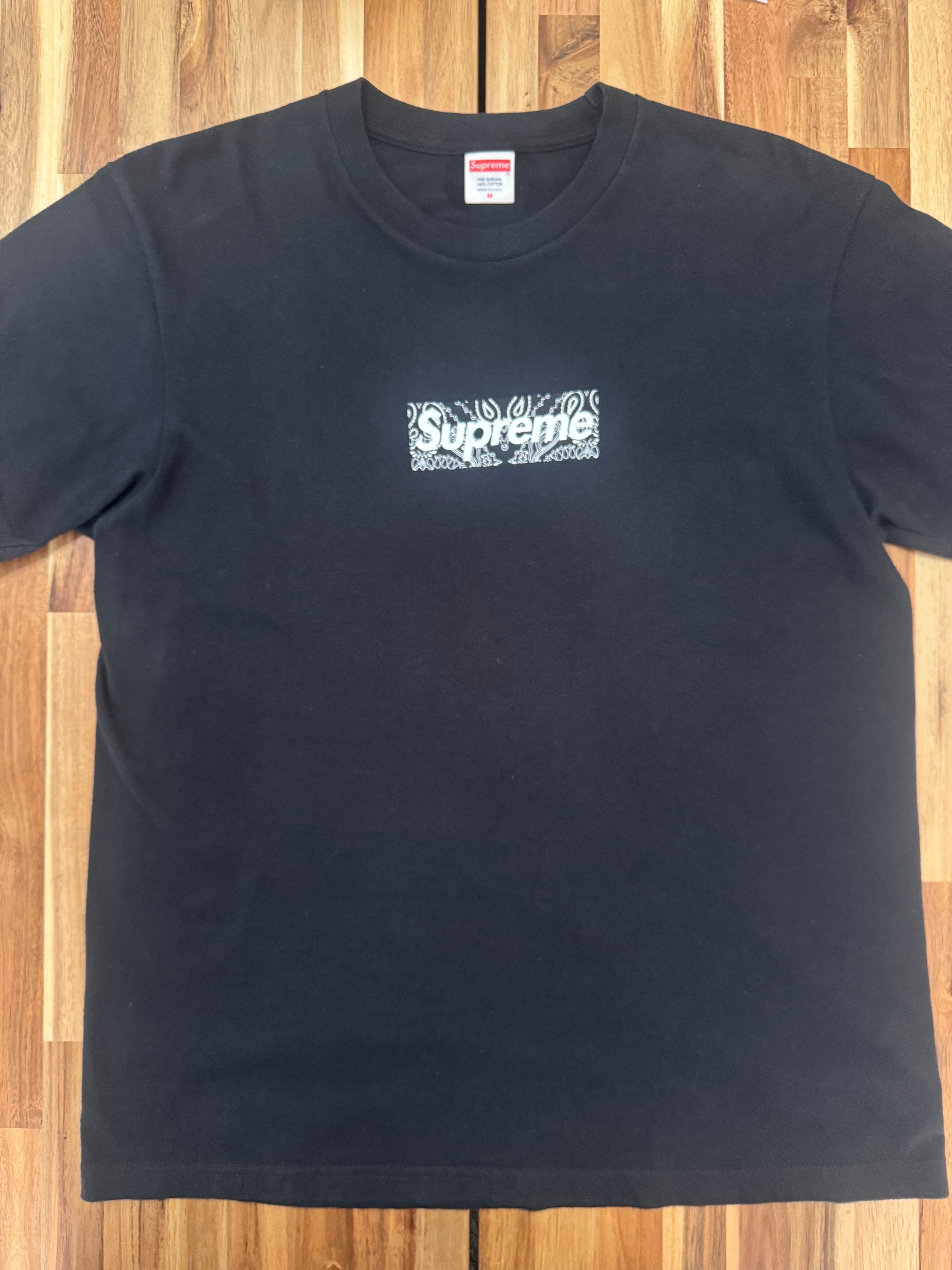 Supreme Bandana Box Logo Tee "Black"