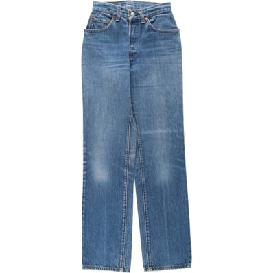 古着 80年代 リーバイス Levi's 26501-0118 ストレートデニムパンツ USA製 レディースM(w26)相当 ヴィンテージ/eaa637988