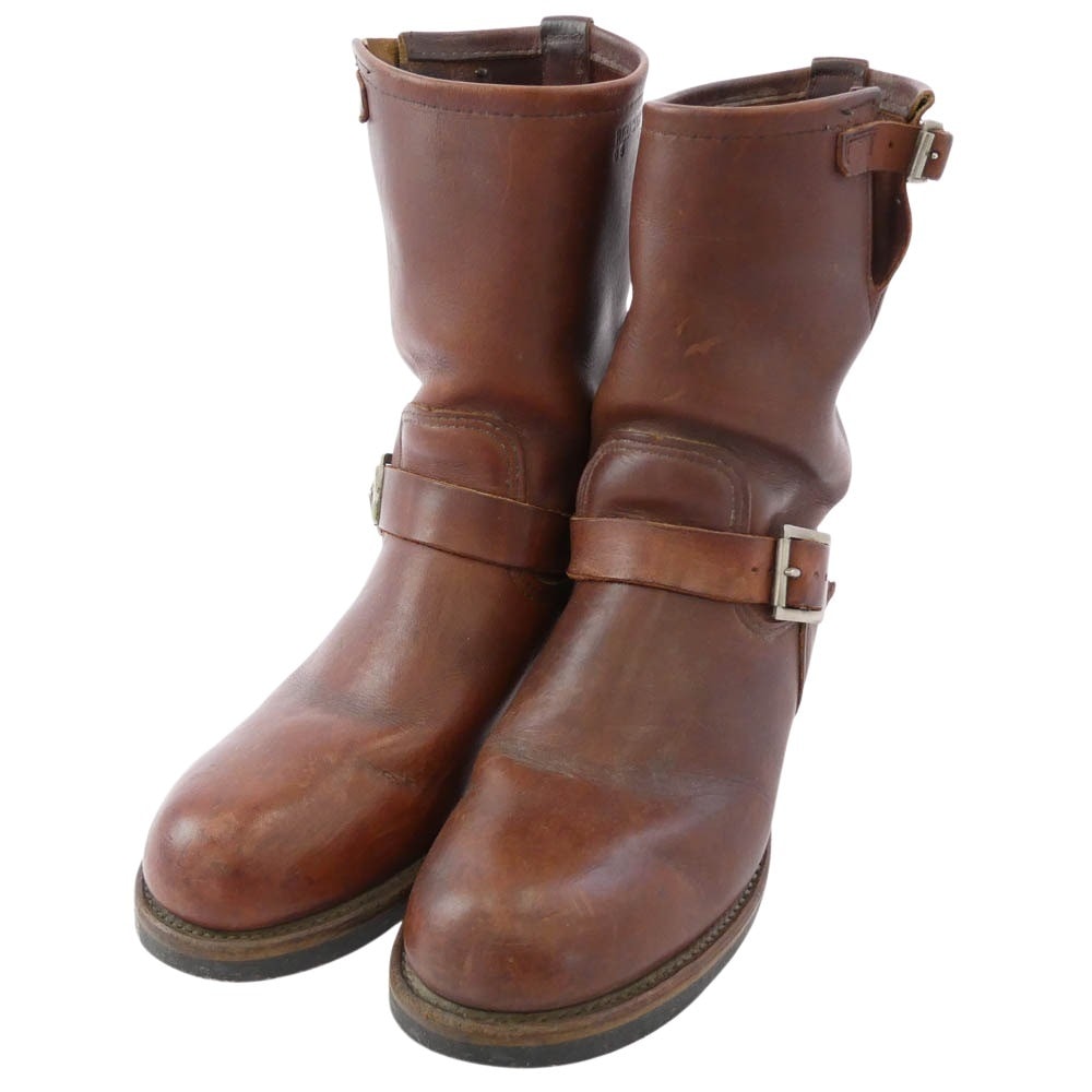 RED WING レッドウィング ブーツ 8272 PT91 ENGINEER BOOT  エンジニア ブーツ ブラウン系 8D【中古】