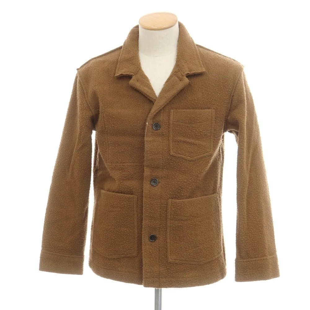 【中古】ジャーナルスタンダード レリューム JOURNAL STANDARD relume ウールナイロン ワークジャケット ブラウン【サイズS】【メンズ】