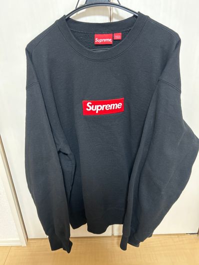 Supreme Box Logo Crewneck "Black" (22FW)