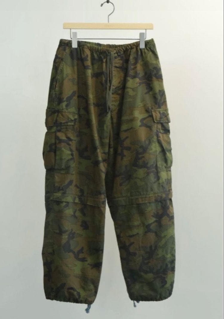 COMOLI Camo Convertible 6P Pants "Camo"