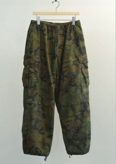 COMOLI Camo Convertible 6P Pants "Camo"