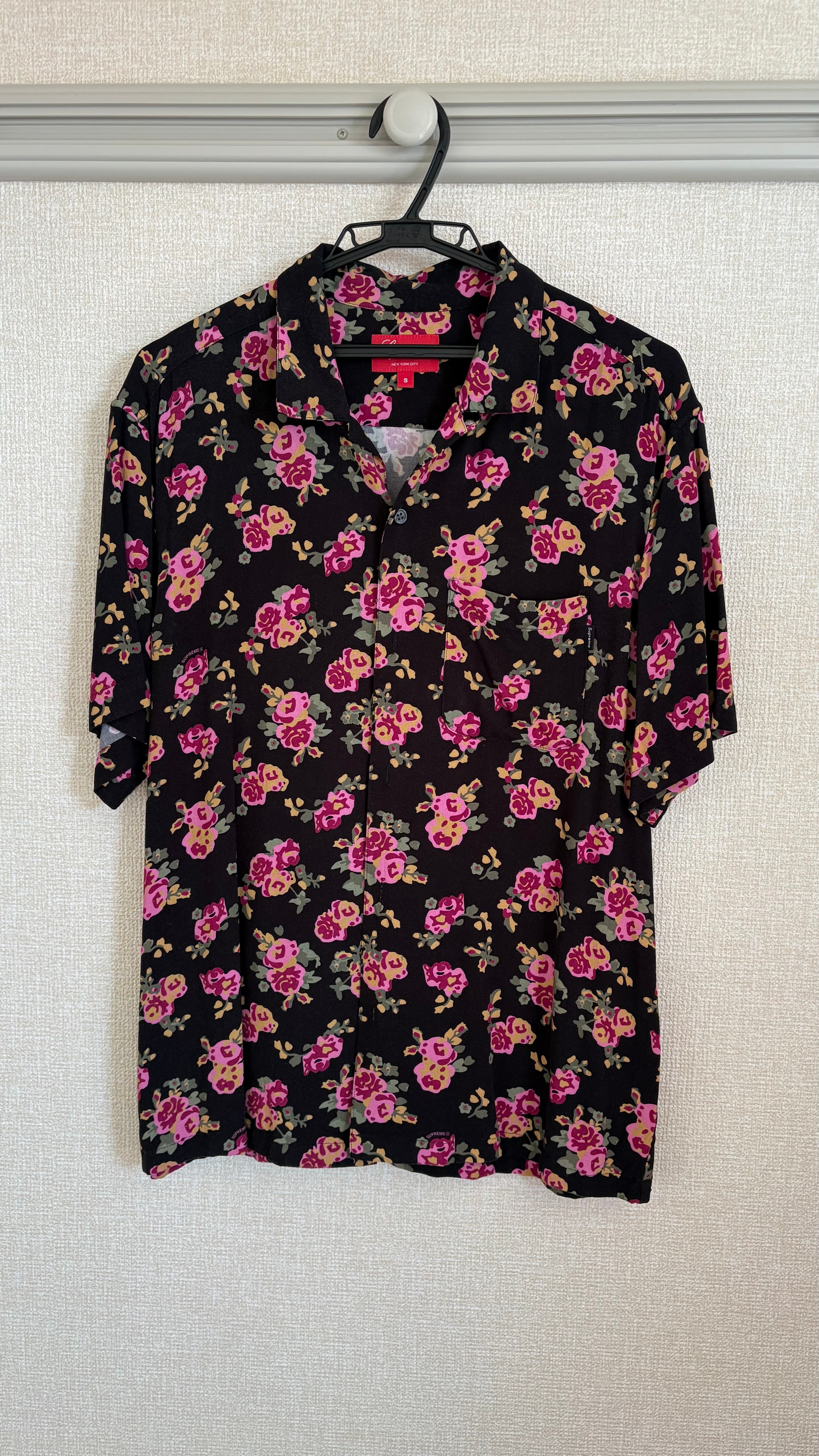 Supreme Floral Rayon S/S Shirt "Black"