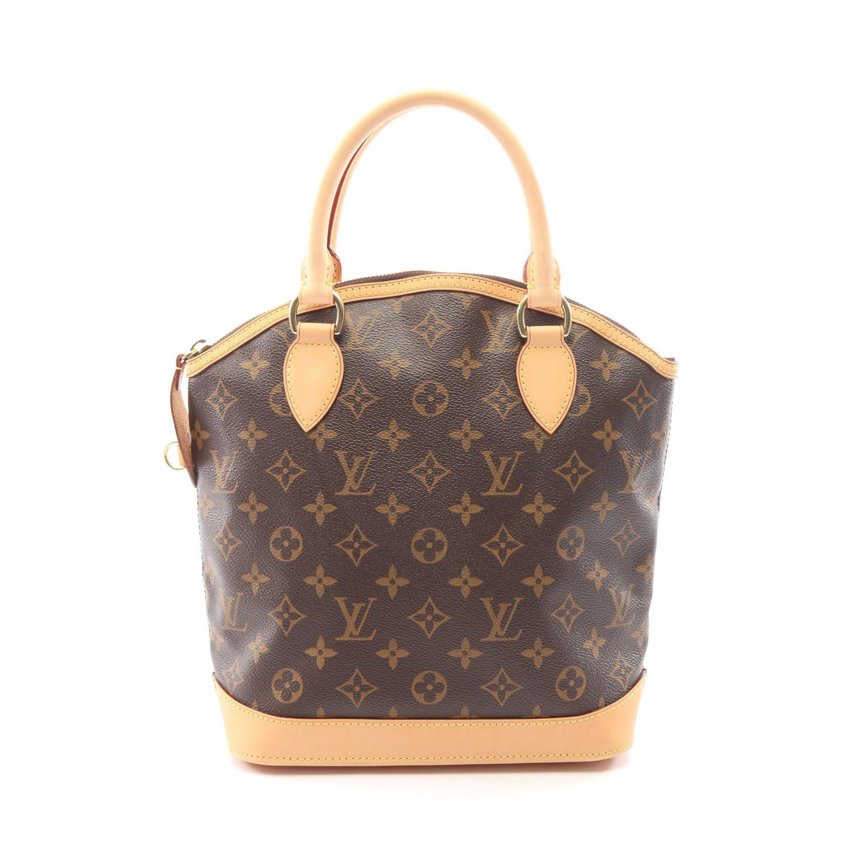ルイ・ヴィトン LOUIS VUITTON ロックイット モノグラム ハンドバッグ バッグ PVCコーティングキャンバス レザー レディース ブラウン系 M40102 【中古】